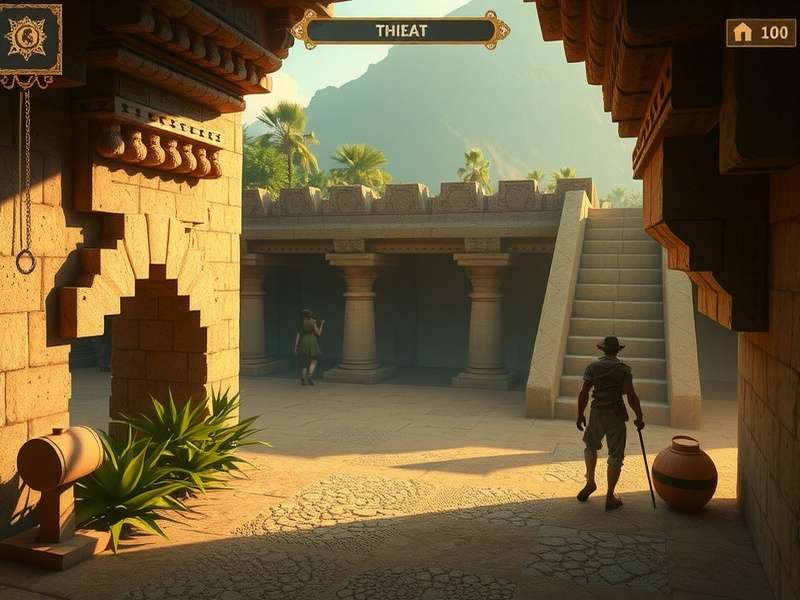 Antique Temple Adventurer community events and player interactions