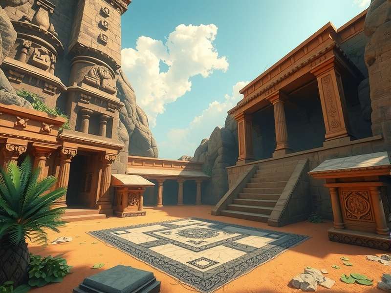 Antique Temple Adventurer puzzle solving mechanics